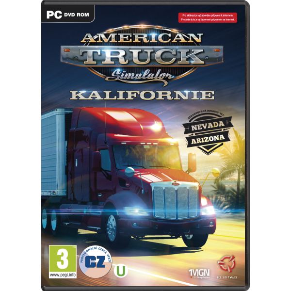 American Truck Simulator: Kalifornia CZ