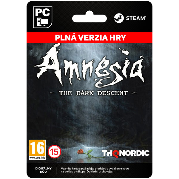 E-shop Amnesia: The Dark Descent [Steam]