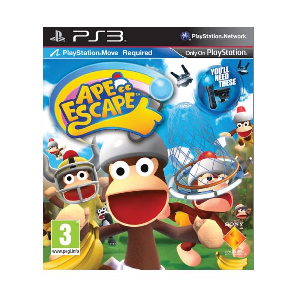 Ape Escape [PS3] - BAZÁR (použitý tovar)