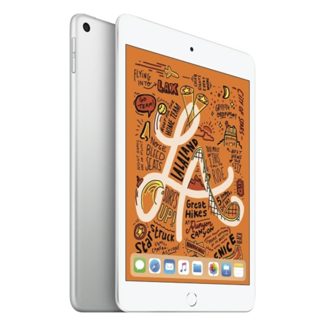 Apple iPad Mini (2019) Wi-Fi, 64GB, strieborná, Trieda B - použité, záruka 12 mesiacov