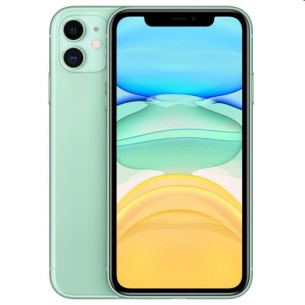 Apple iPhone 11, 128GB, zelená, Trieda B - použité, záruka 12 mesiacov