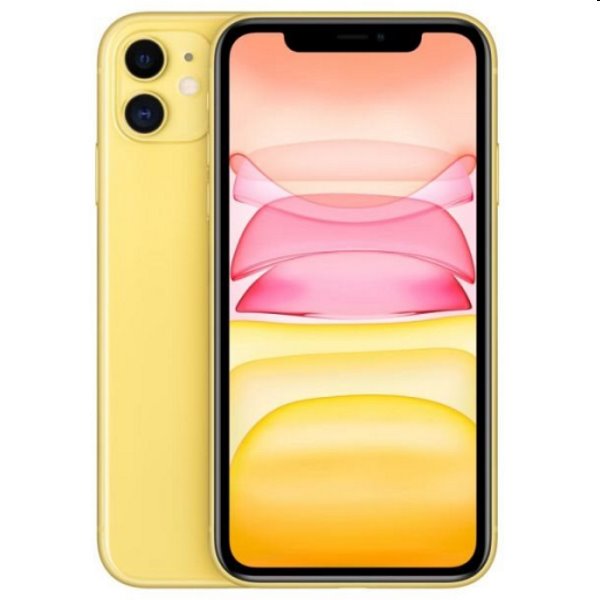 iPhone 11, 128GB, žltá