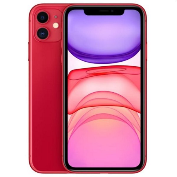Apple iPhone 11, 64GB | Red, Trieda B - použité, záruka 12 mesiacov