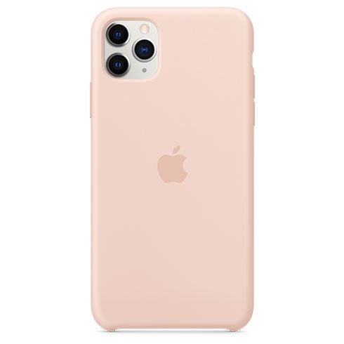 Apple iPhone 11 Pro Max Silicone Case, pink sand MWYY2ZM/A