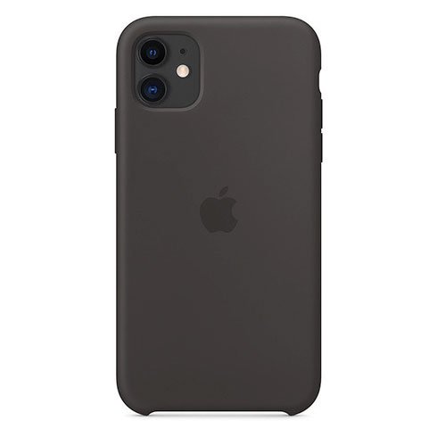 Apple iPhone 11 Silicone Case, black MWVU2ZMA