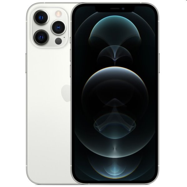 Apple iPhone 12 Pro Max, 128GB, strieborná, Trieda B - použité, záruka 12 mesiacov Apple iPhone 12 Pro Max, 128GB, strieborná, Trieda B - použité, záruka 12 mesiacov
