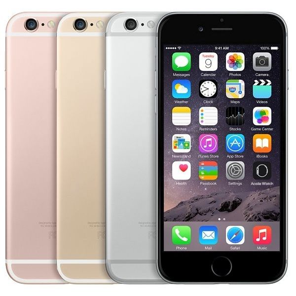 Apple iPhone 6S, 16GB, zlatá, Trieda B - použité, záruka 12 mesiacov