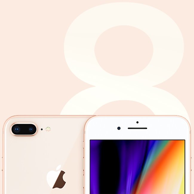 Apple iPhone 8 Plus 256GB zlatá