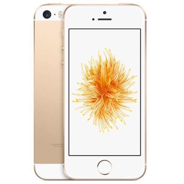 Apple iPhone SE, 64GB, zlatá, Trieda B - použité, záruka 12 mesiacov