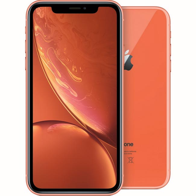 iPhone XR, 128GB, koralová červená