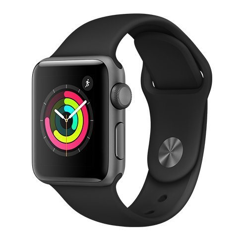 Apple Watch Series 3 GPS, 38mm, zlatá, Trieda C - použité, záruka 12 mesiacov