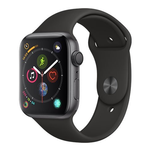 Apple Watch Series 4 GPS, 44mm, kozmická sivá, Trieda C - použité, záruka 12 mesiacov