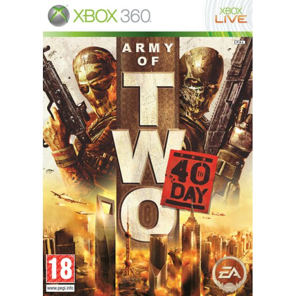 Army of Two: The 40th Day- XBOX 360- BAZÁR (použitý tovar)