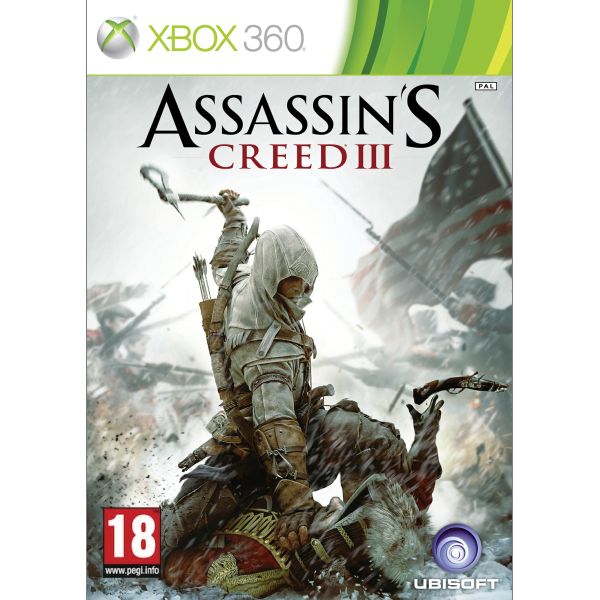 Assassin’s Creed 3 CZ- XBOX 360- BAZÁR (použitý tovar)
