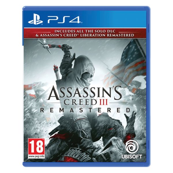 Assassin’s Creed 3 (Remastered) [PS4] - BAZÁR (použitý tovar)