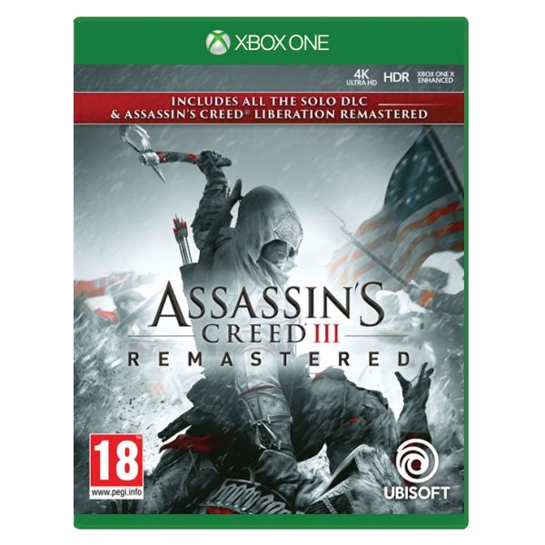 Assassin’s Creed 3 (Remastered) [XBOX ONE] - BAZÁR (použitý tovar)