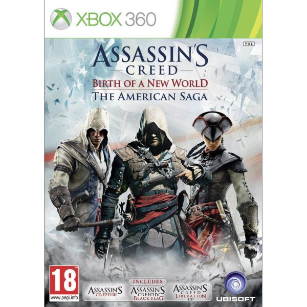 Assassin’s Creed: Birth of a New World (The American Saga) [XBOX 360] - BAZÁR (použitý tovar)