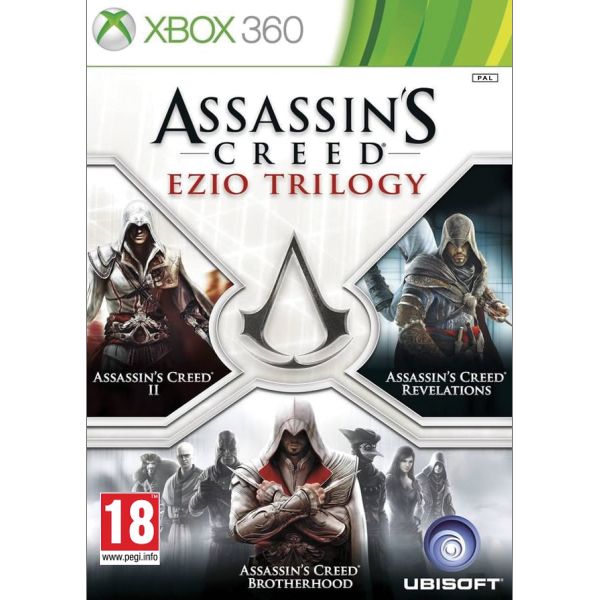 Assassin’s Creed (Ezio Trilogy) [XBOX 360] - BAZÁR (použitý tovar)