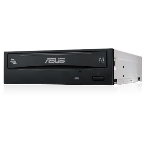 E-shop ASUS DVD Mechanika, DRW-24D5MT, BULK, black, SATA, M-Disc, bez SW 90DD01Y0-B10010