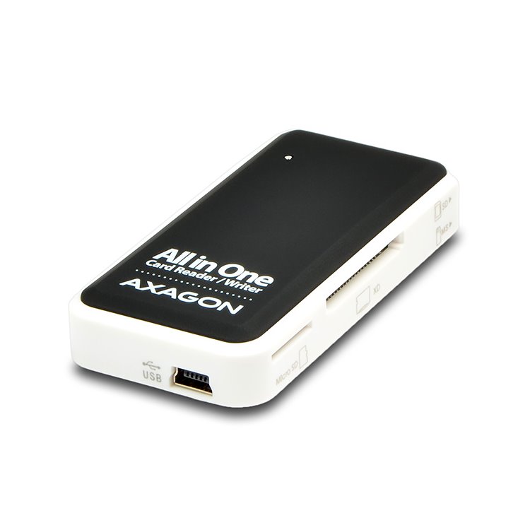 AXAGON CRE-X1 externá Mini All-in-one čítačka pamäťových kariet