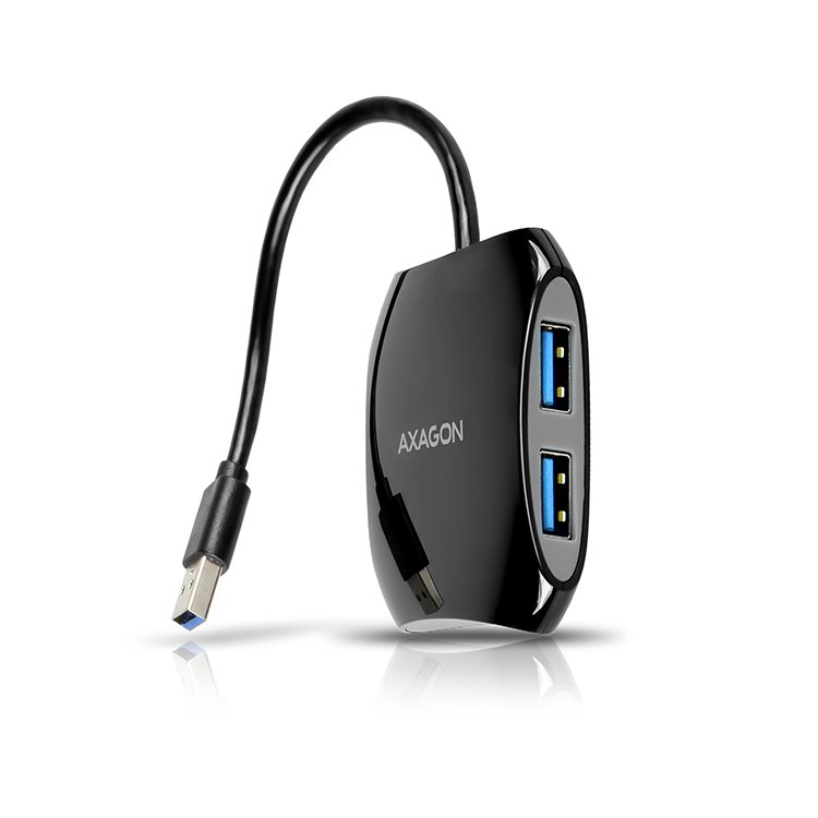 AXAGON HUE-S1B 4x USB 3.0 Quattro hub