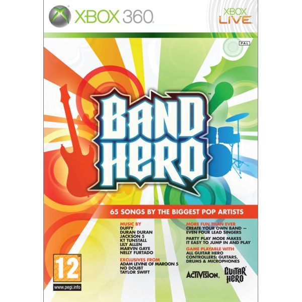 Band Hero [XBOX 360] - BAZÁR (použitý tovar)