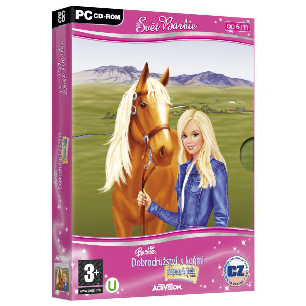 Barbie: Dobrodružstvo s koňmi - tajomná jazda CZ (Svet Barbie)