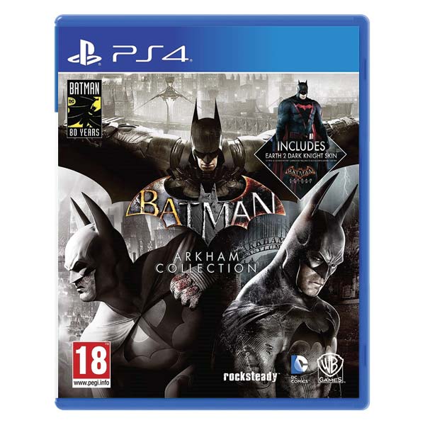 Batman: Arkham Collection [PS4] - BAZÁR (použitý tovar)