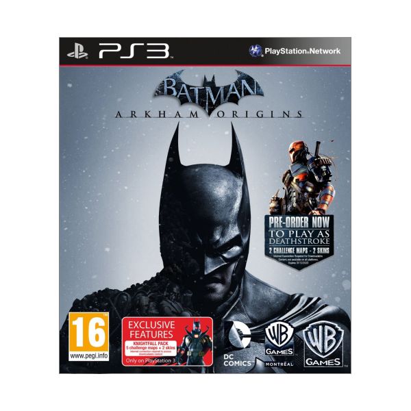 Batman: Arkham Origins [PS3] - BAZÁR (použitý tovar)