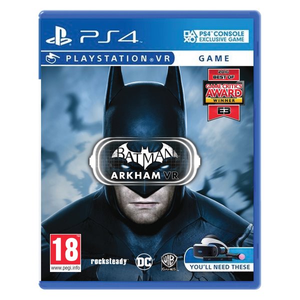 Batman: Arkham VR [PS4] - BAZÁR (použitý tovar)