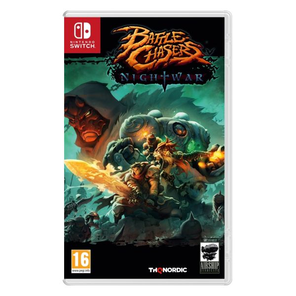 Battle Chasers: Nightwar [NSW] - BAZÁR (použitý tovar)