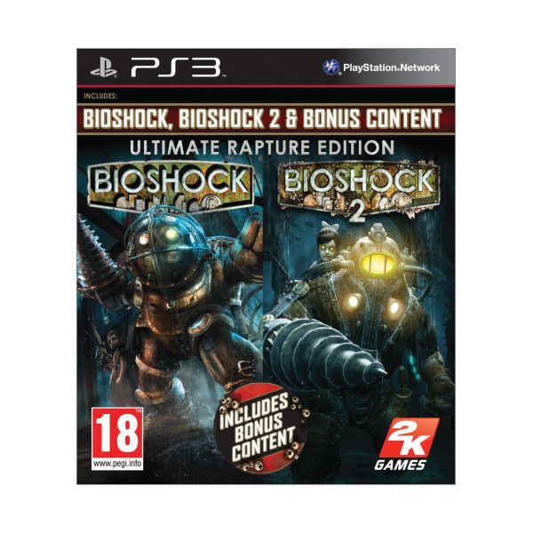 BioShock + BioShock 2 (Ultimate Rapture Edition) [PS3] - BAZÁR (použitý tovar)