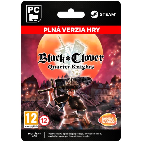 E-shop Black Clover: Quartet Knights [Steam]