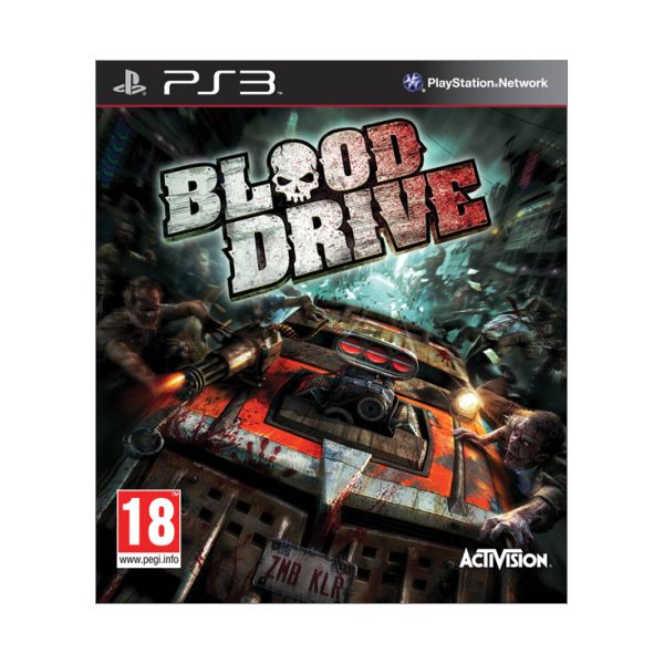 Blood Drive [PS3] - BAZÁR (použitý tovar)