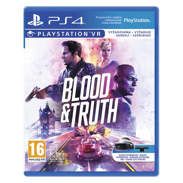 Blood & Truth [PS4] - BAZÁR (použitý tovar)