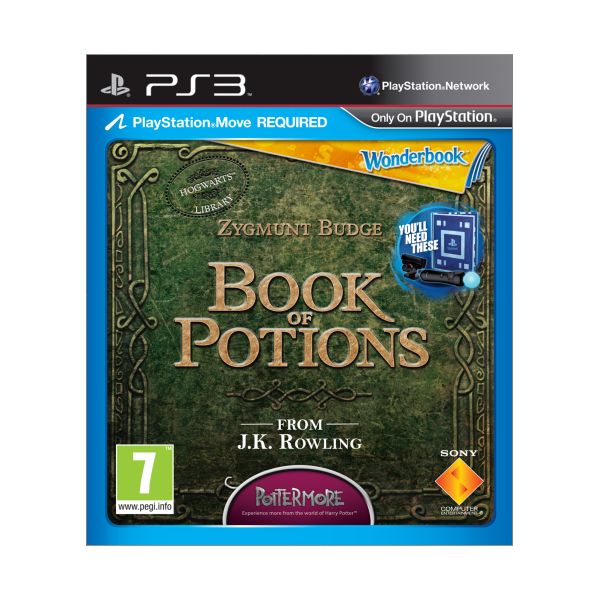 Wonderbook: Book of Potions CZ [PS3] - BAZÁR (použitý tovar)