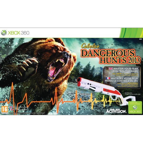 Cabela’s Dangerous Hunts 2013 + Top Shot FearMaster [XBOX 360] - BAZÁR (použitý tovar)