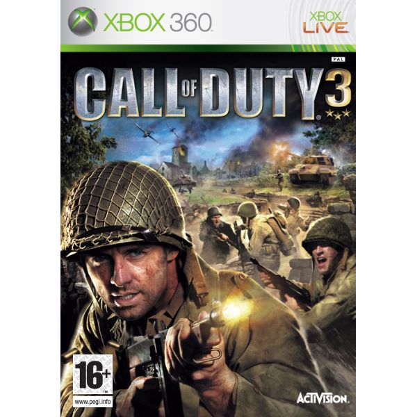 Call of Duty 3 [XBOX 360] - BAZÁR (použitý tovar)