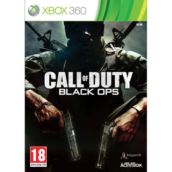 Call of Duty: Black Ops- XBOX 360- BAZÁR (použitý tovar)