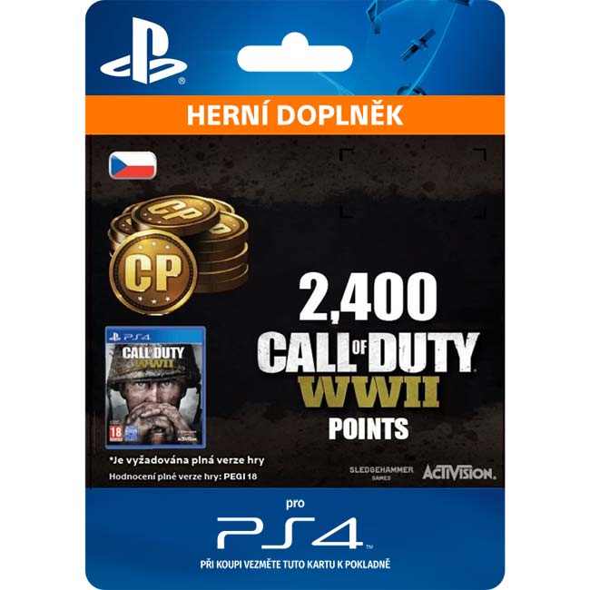 Call of Duty: WW2 Points - 2400 (CZ)