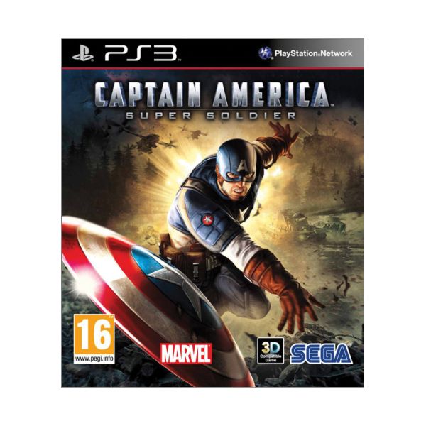 Captain America: Super Soldier [PS3] - BAZÁR (použitý tovar)