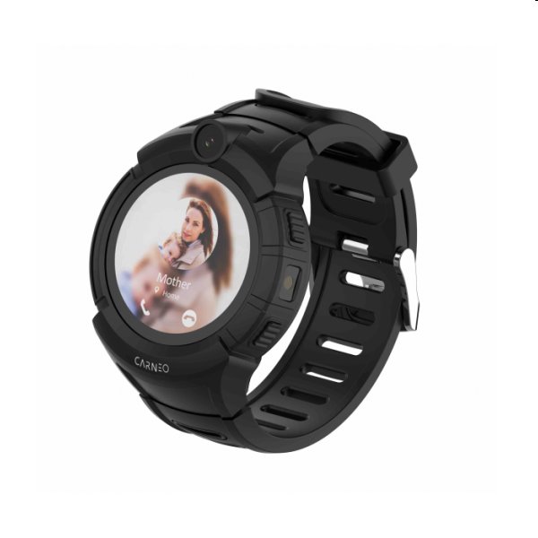Carneo GUARDKID+ Smart hodinky pre deti s GPS, čierne CAR-861326