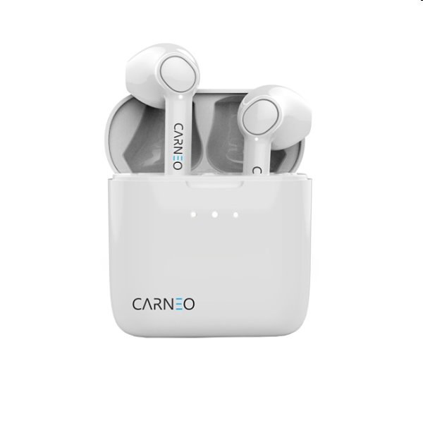 Carneo S8 bluetooth slúchadlá do uší, biele Carneo S8 bluetooth slúchadlá do uší, biele