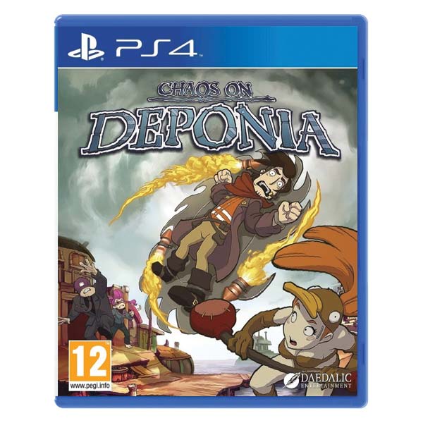 Chaos on Deponia [PS4] - BAZÁR (použitý tovar)