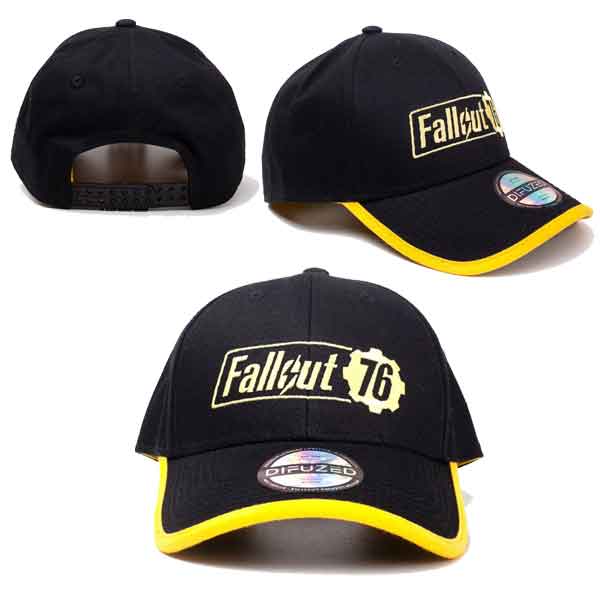 Čiapka Fallout 76 Yellow Logo