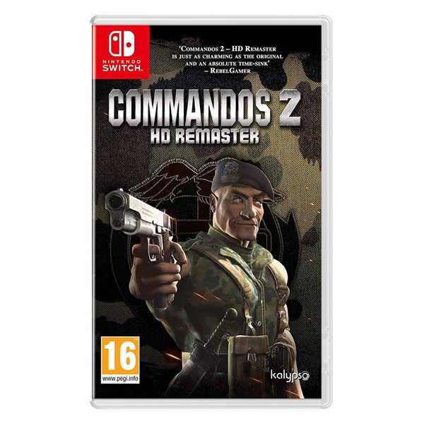 Commandos 2 (HD Remaster) [NSW] - BAZÁR (použitý tovar)