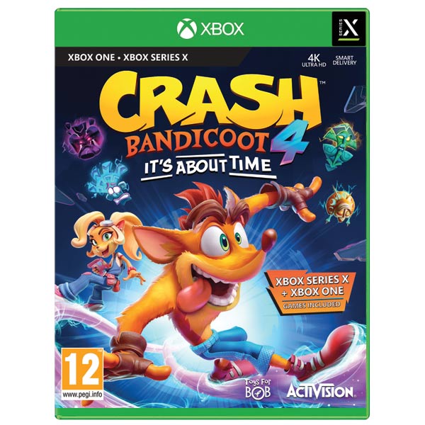 Crash Bandicoot 4: It’s About Time [XBOX ONE] - BAZÁR (použitý tovar)