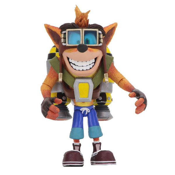 Crash Bandicoot Deluxe Action Figure Crash with Jetpack 14 cm