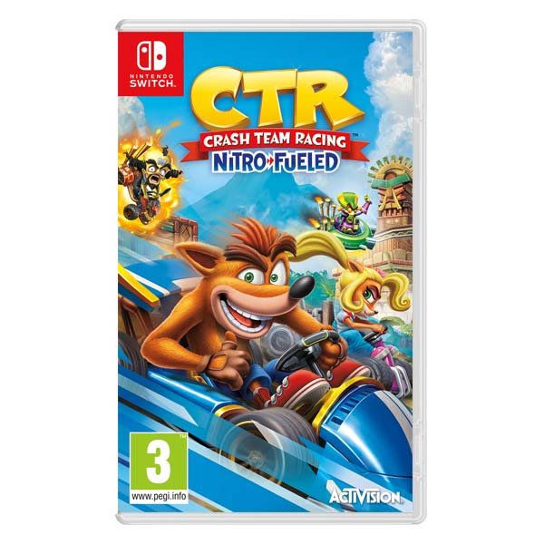 Crash Team Racing Nitro-Fueled [NSW] - BAZÁR (použitý tovar)