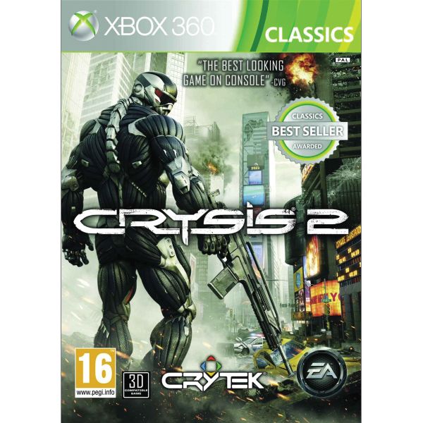 Crysis 2 [XBOX 360] - BAZÁR (použitý tovar)